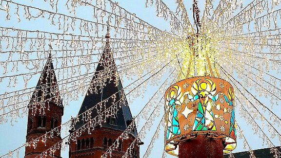 Mainzer Dom und Heunensäule 